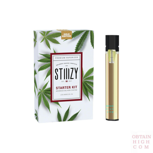 Gold Stiiizy Battery Starter Kit 8