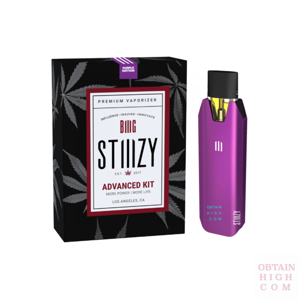 Purple Stiiizy BIIIG Battery Advaned Kit 8