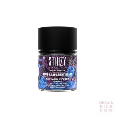 Blue Raspberry Blast Stiiizy Indica Gummies