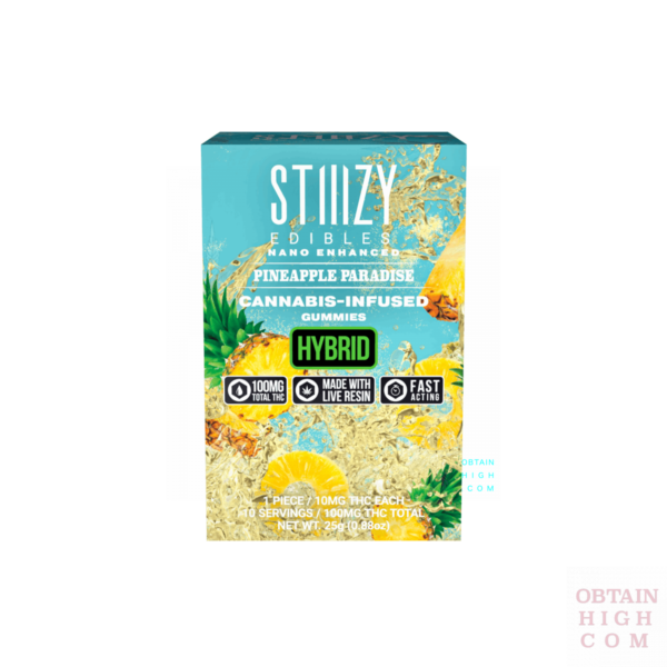 Pineapple Paradise Stiiizy Gummies 7