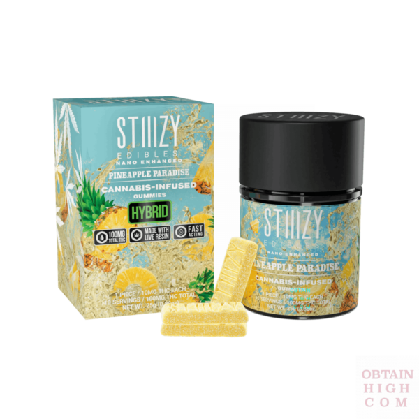 Pineapple Paradise Stiiizy Gummies 7