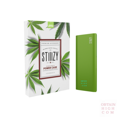 Green Stiiizy Portable Power Case