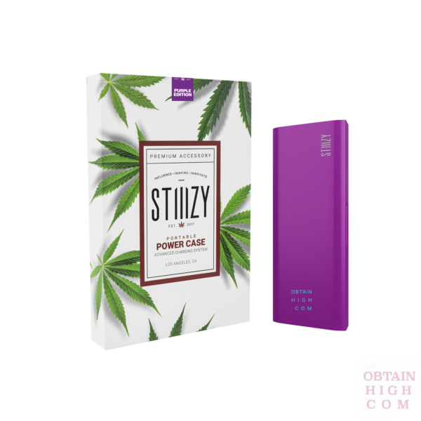 Purple Stiiizy Portable Power Case