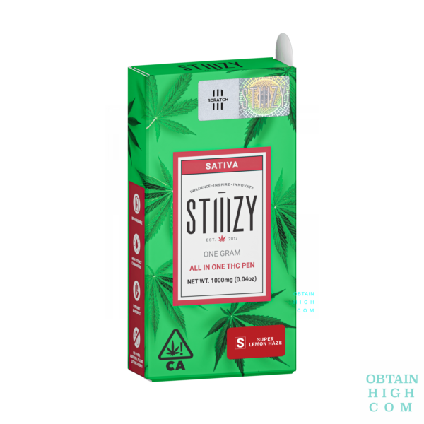 Stiiizy Super Lemon Haze All-In-One 1 Gram THC Pen 3