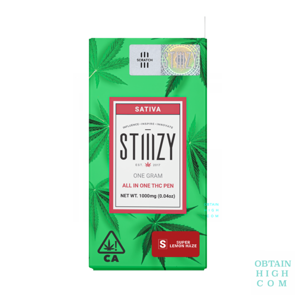 Stiiizy Super Lemon Haze All-In-One 1 Gram THC Pen 2