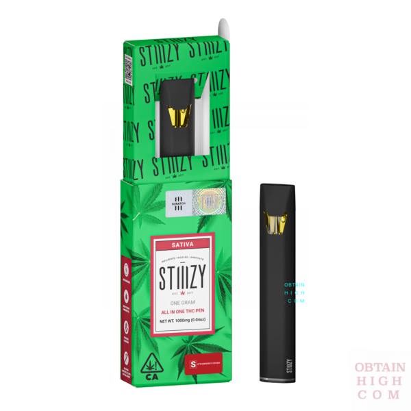 Stiiizy Strawberry Cough All-In-One 1 Gram THC Pen