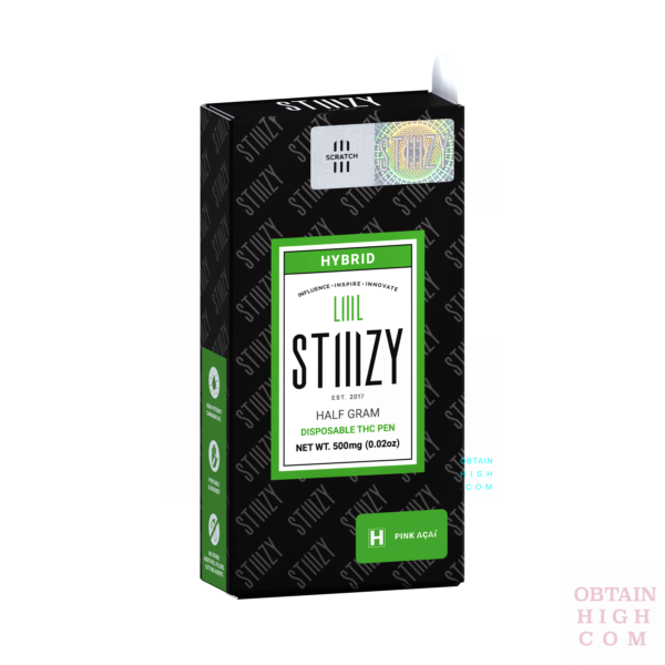 Stiiizy LIIIL Pink Acai 500mg disposable 8