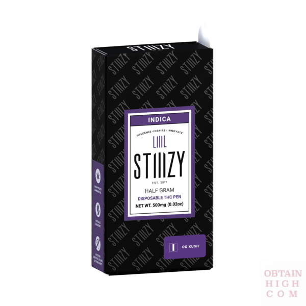 Stiiizy LIIIL OG Kush 500mg disposable 8