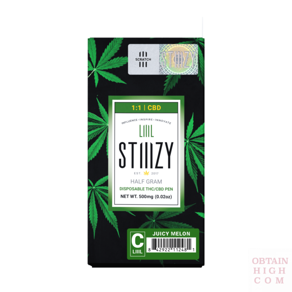 Stiiizy LIIIL Juicy Melon CBD 500mg disposable 6