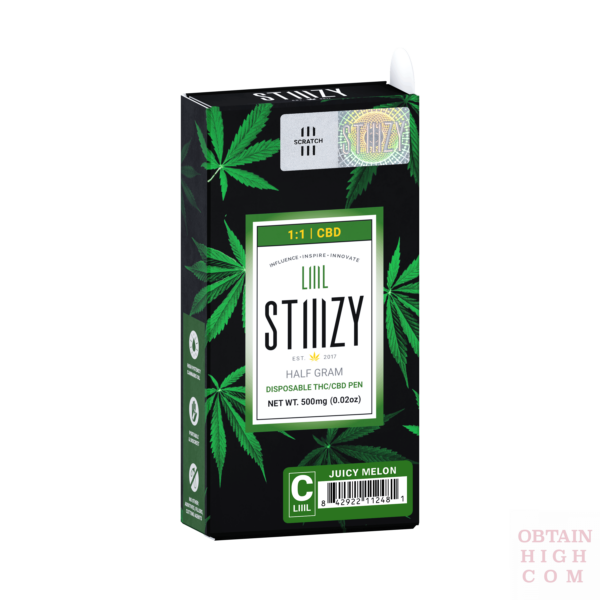 Stiiizy LIIIL Juicy Melon CBD 500mg disposable 8