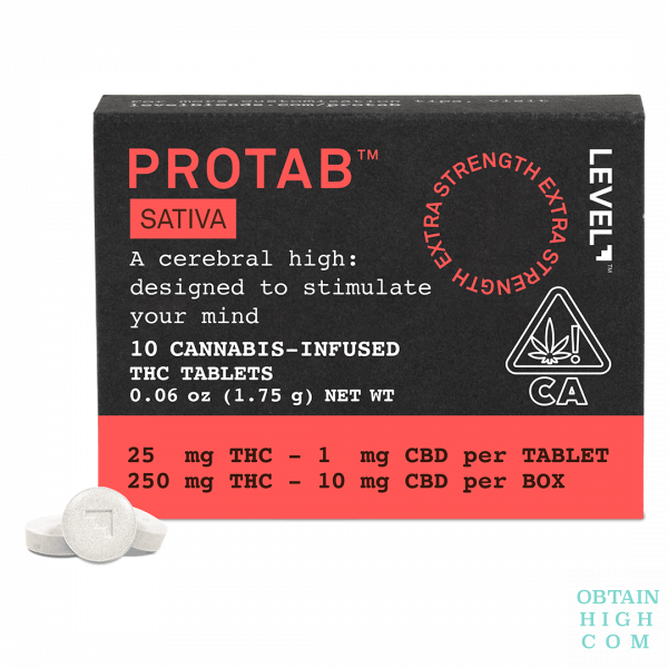 Sativa ProTab Tablets Cerebral High Level Experience