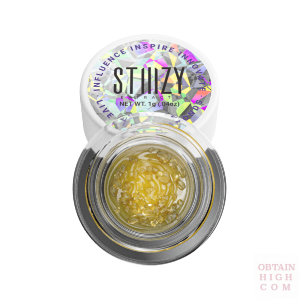 Stiiizy Platinum Blueberry 1 Gram Live Resin Diamonds 3