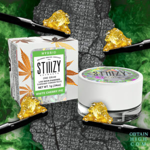 Stiiizy White Cherry Pie 1 Gram Live Resin Diamonds