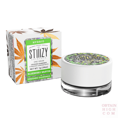 Stiiizy Blueberry Muffin 1 Gram Crushed Diamonds