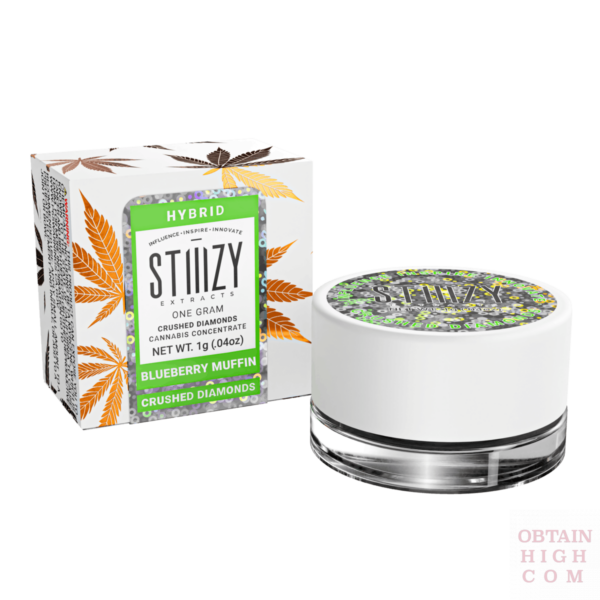 Stiiizy Blueberry Muffin 1 Gram Crushed Diamonds