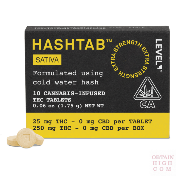 HashTab Sativa THC Tablets Level Experience