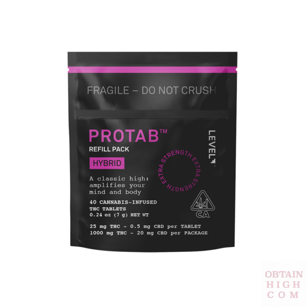 Hybrid ProTabs THC Tablets Refill Pack Level Experience