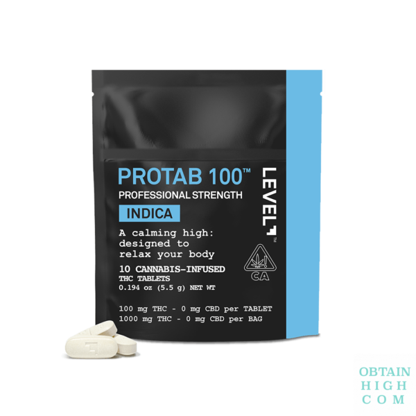 Indica ProTab 100™ THC Tablet Level Experience