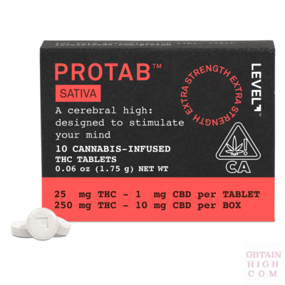 Sativa ProTab Tablets Cerebral High Level Experience