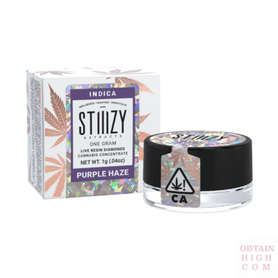 Stiiizy Purple Haze 1 Gram Live Resin Diamonds