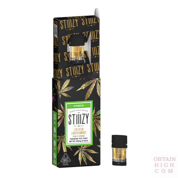 Stiiizy Lemon Cherry Gelato Live Resin Liquid Diamonds Pod