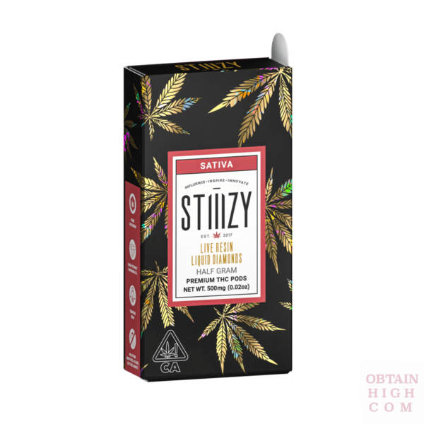 Stiiizy Purple Haze Live Resin Liquid Diamonds Pod 2