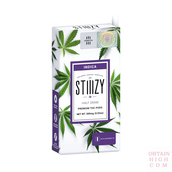 Stiiizy White Raspberry OG Premium THC Pod 5