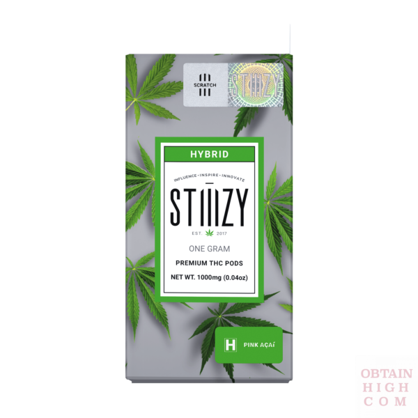 Stiiizy Pink Acai Premium THC Pod 4