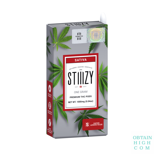 Stiiizy Super Lemon Haze THC Pod 6