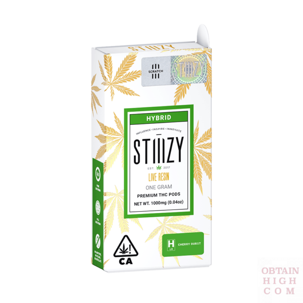 Stiiizy Cherry Burst Live Resin Pod 5