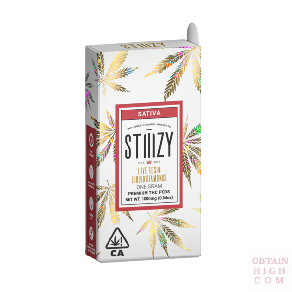 Stiiizy Green Crack Live Resin Liquid Diamonds Pod 8