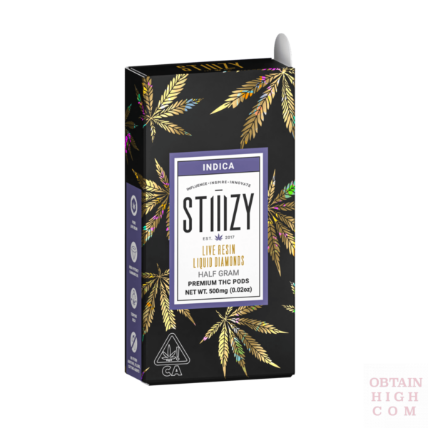 Stiiizy White Widow Live Resin Liquid Diamonds Pod 2