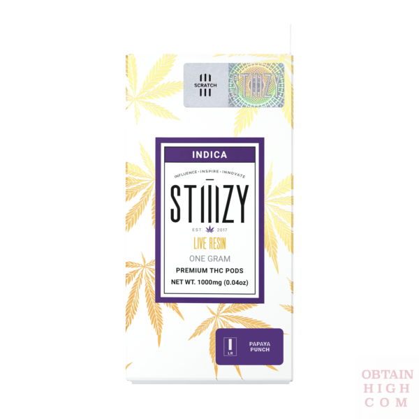 Stiiizy Papaya Punch Live Resin Pod 8