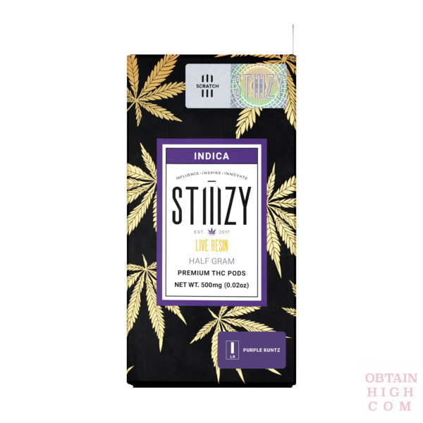 Stiiizy Purple Runtz Live Resin Pod 2