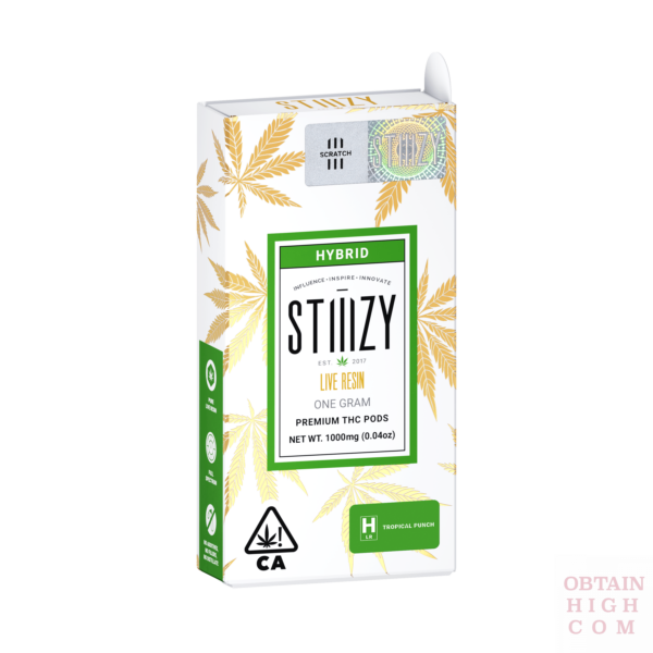 Stiiizy Tropical Punch Live Resin Pod 4