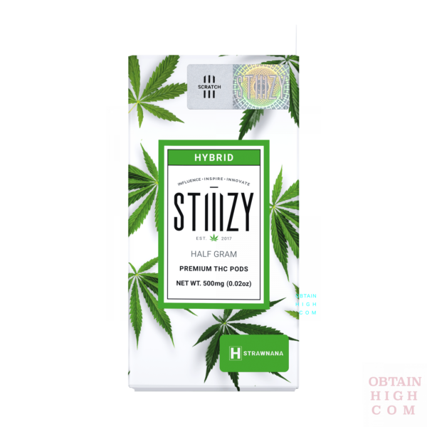 Stiiizy Strawnana Premium THC Pod 4