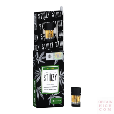 Stiiizy Juicy Melon 1:1 Premium THC:CBD Pod