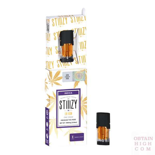 Stiiizy Berries and Cream Live Resin Pod