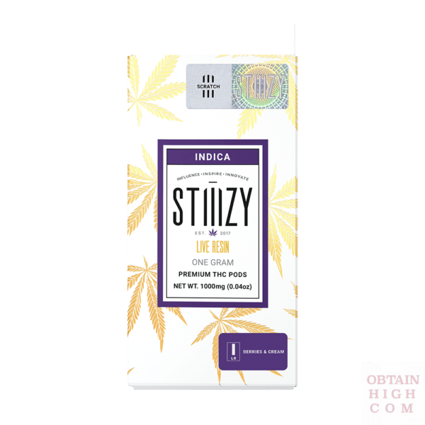 Stiiizy Berries and Cream Live Resin Pod 6