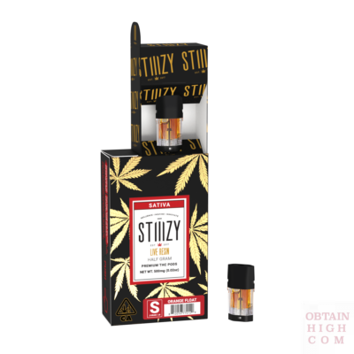 Stiiizy Orange Float Live Resin Pod