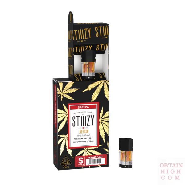 Stiiizy Orange Float Live Resin Pod