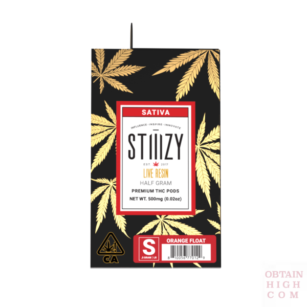 Stiiizy Orange Float Live Resin Pod 5