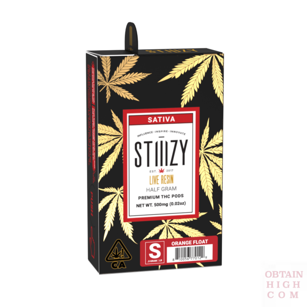 Stiiizy Orange Float Live Resin Pod 2