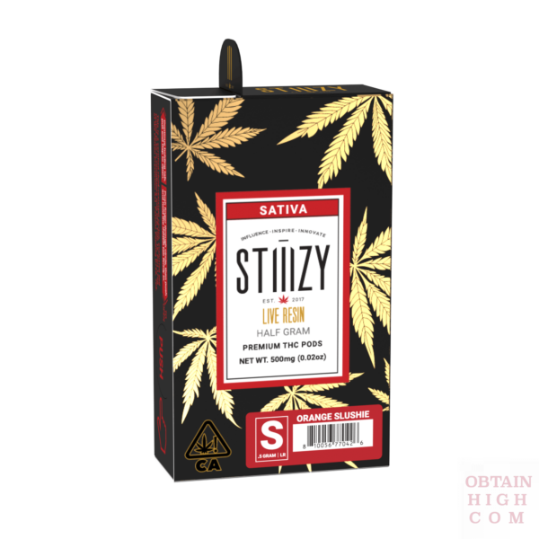 Stiiizy Orange Slushie Live Resin Pod 2