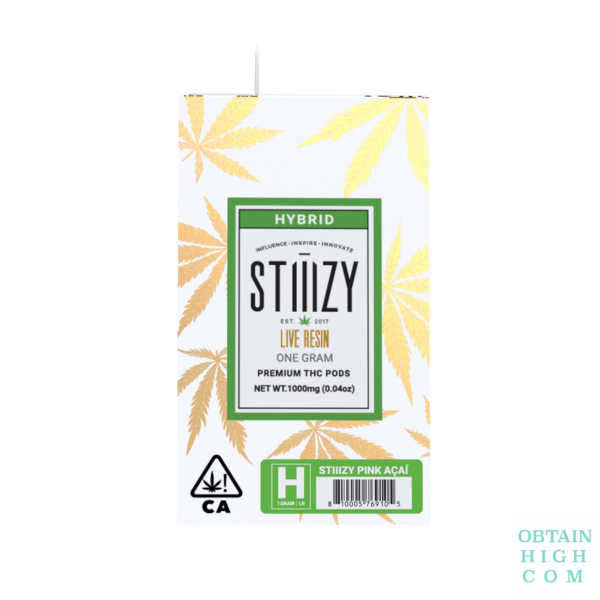 Stiiizy Pink Acai Live Resin Pod 8