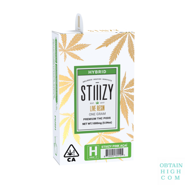 Stiiizy Pink Acai Live Resin Pod 3