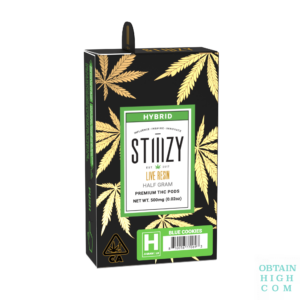 Stiiizy Blue Cookies Live Resin Pod