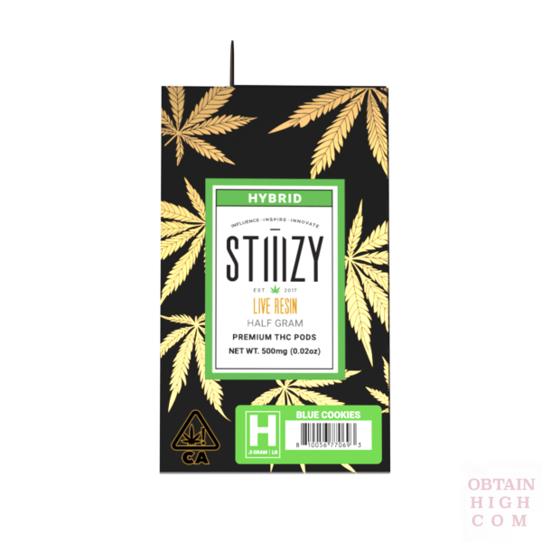 Stiiizy Blue Cookies Live Resin Pod 3