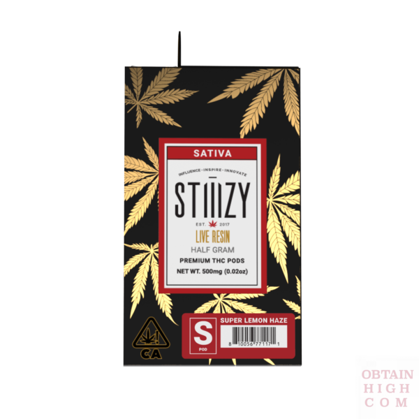 Stiiizy Super Lemon Haze Live Resin Pod 5