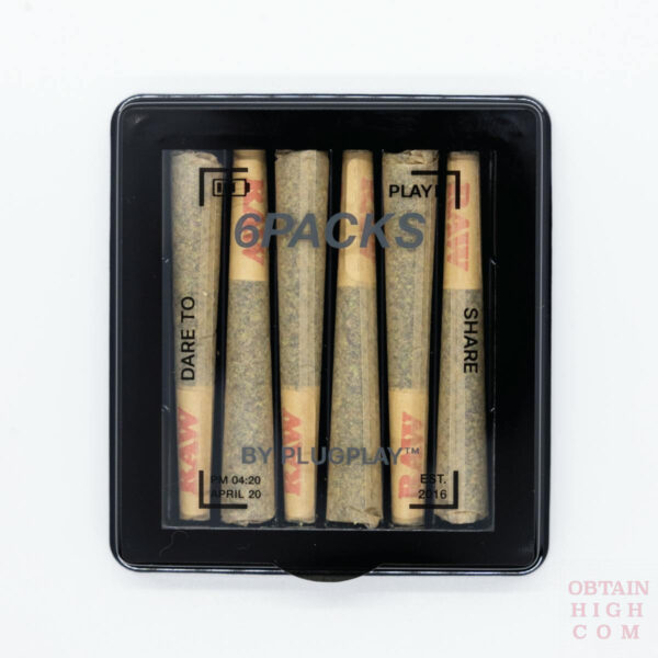 PLUGPLAY™ 6PACKS™ Gumbo Prerolled Joints 3.5 grams 3